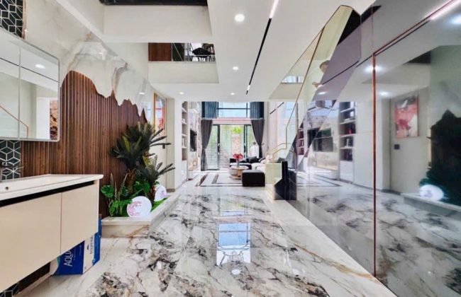 Bán nhà 5 tầng full nội thất đường số 21, phường 8, Gò Vấp – 68m², hẻm ô tô, sổ hồng hoàn công