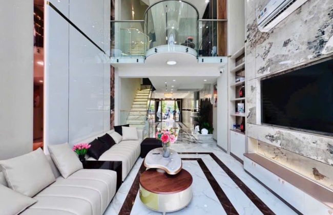 Bán nhà 5 tầng full nội thất đường số 21, phường 8, Gò Vấp – 68m², hẻm ô tô, sổ hồng hoàn công