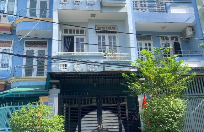 Bán Nhà Đường Số 21, Phường 8, Gò Vấp – Nhà 4 Tầng, 4x16m, thoáng với 2 giếng trời